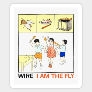 Wire I Am The Fly ††† Original Post Punk Design Sticker